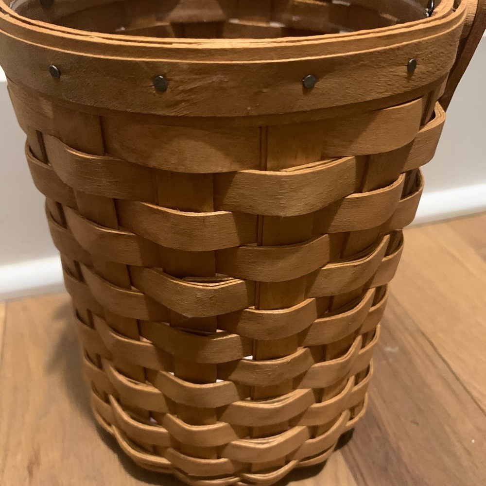 Longaberger Tan Woven Basket